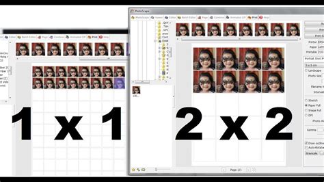 1x1 photos.